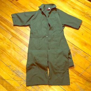 Women’s army green jumpsuit